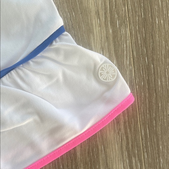Lilly Pulitzer White Mini Skirt with Colorful Trim - Picture 3 of 5